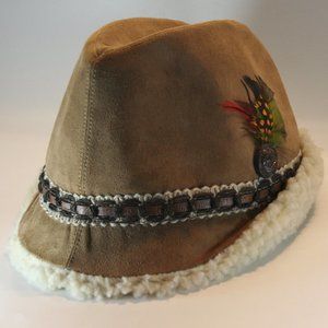 Vingate Deerskin Trading Post Men's Bavarian Style Hat